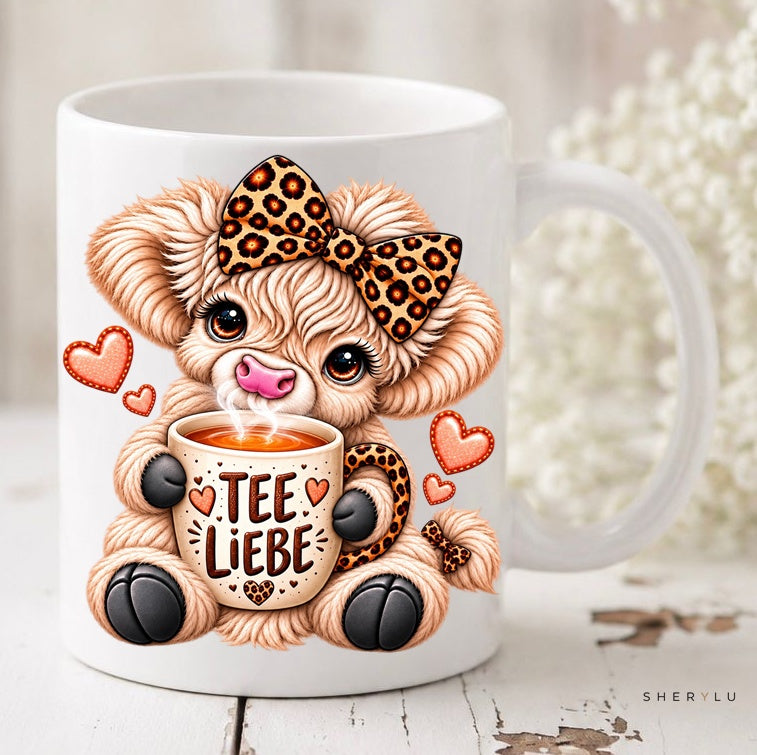 Tasse Highland Kuh Leostyle - Kollektion