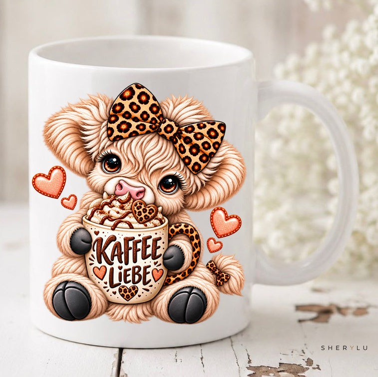 Tasse Highland Kuh Leostyle - Kollektion