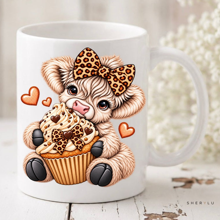 Tasse Highland Kuh Leostyle - Kollektion