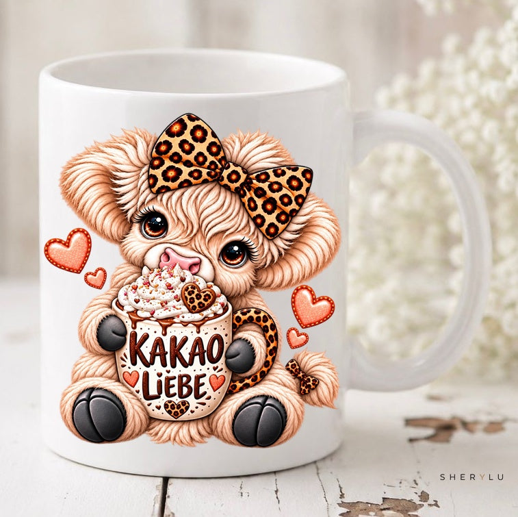 Tasse Highland Kuh Leostyle - Kollektion